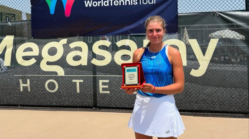 Adelina Lačinova. Foto: Megasaray Tennis Academy / @adelina_lachinova