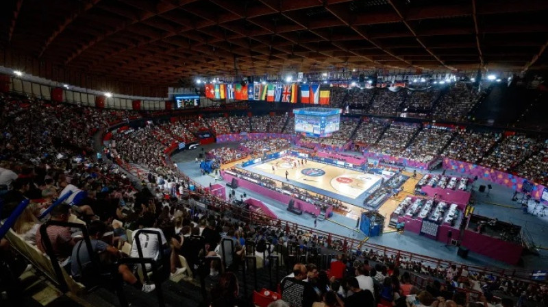 Miera un draudzības stadions Atēnās. Foto: FIBA