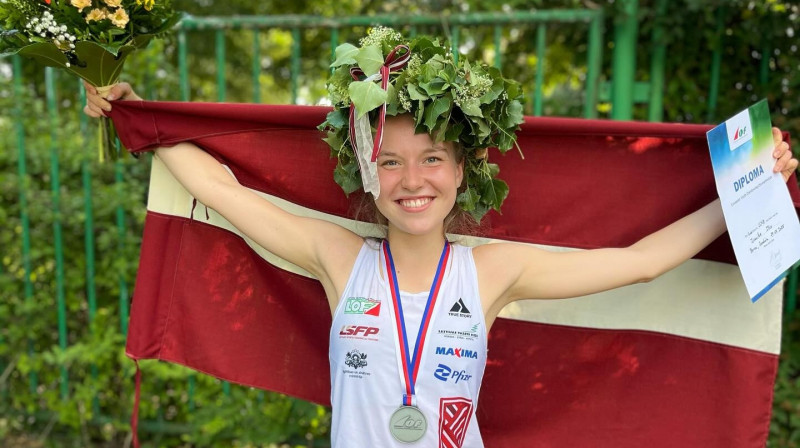 Ilze Jumiķe. Foto: Latvijas Orientēšanās federācija