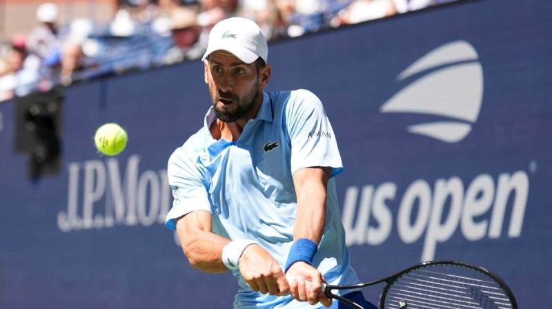 Novaks Džokovičs. Foto: Darren Carroll/USTA, usopen.org