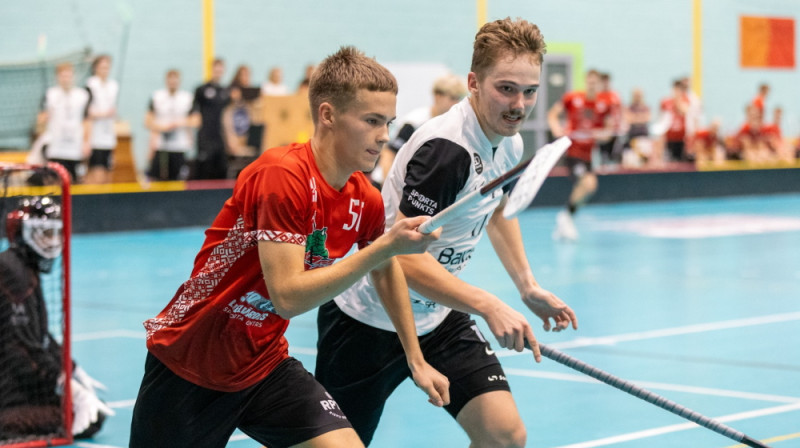 Valters Skudra un Ričards Riba. Foto: LFS