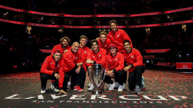 Leivera kausa ieguvēji. Foto: ATP Tour