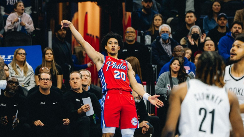 Džereds Makkeins. foto: https://x.com/sixers