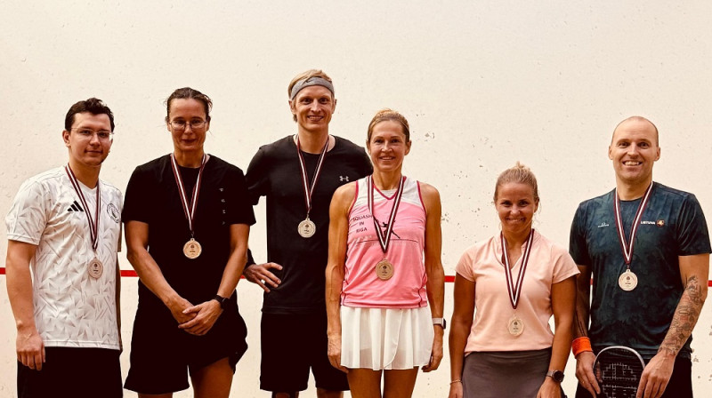 Foto: Latvijas Skvoša federācija.