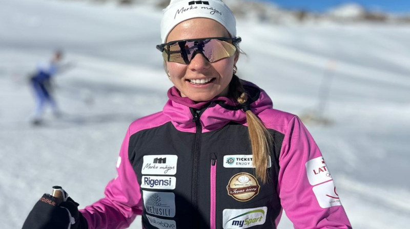 Patrīcija Eiduka. Foto no slēpotājas personīgā arhīva.