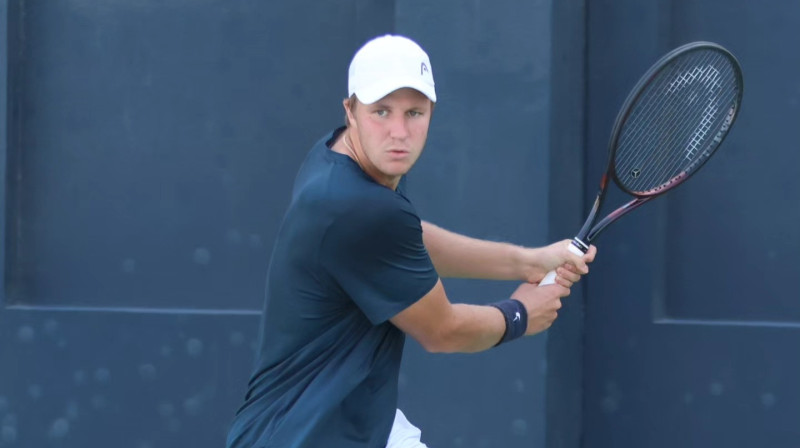 Kārlis Ozoliņš. Foto: Bahrain Tennis Federation