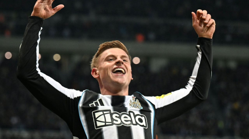 Hārvijs Bārnss. foto: Newcastle United