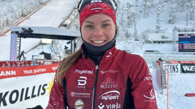 Patrīcija Eiduka. Foto no slēpotājas privātā arhīva.