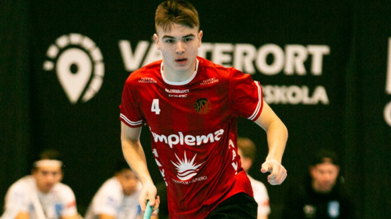 Gustavs Zariņš, foto: Hasselby SK IBK