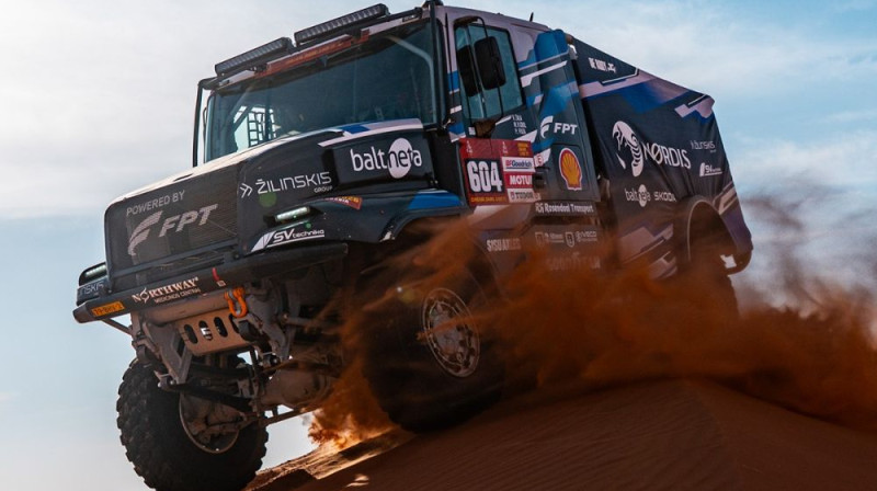 Vaidota Žalas ekipāža. Foto: Facebook.com/VaidasZala