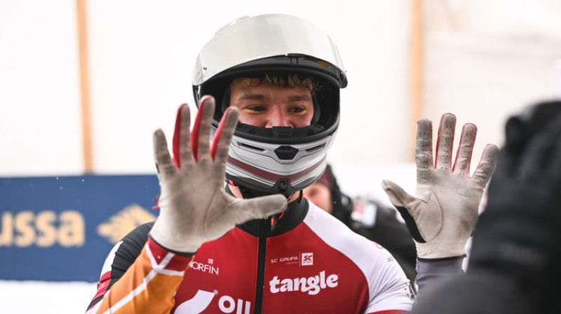 Renārs Grantiņš. Foto: Viesturs Lācis/bobslejs.lv