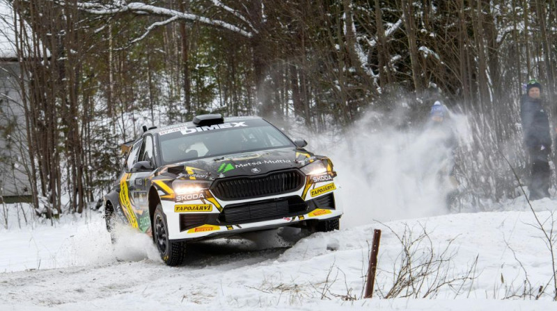 Esapeka Lapi. Foto: Škoda Motorsport