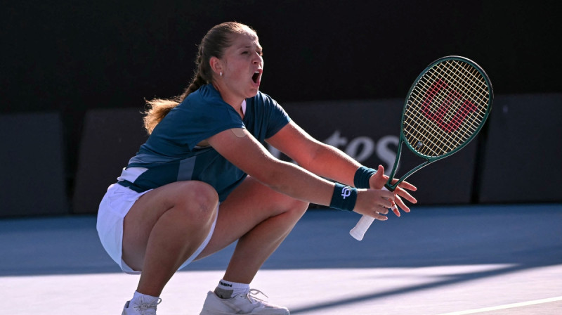 Aļona Ostapenko. Foto: AFP/Scanpix
