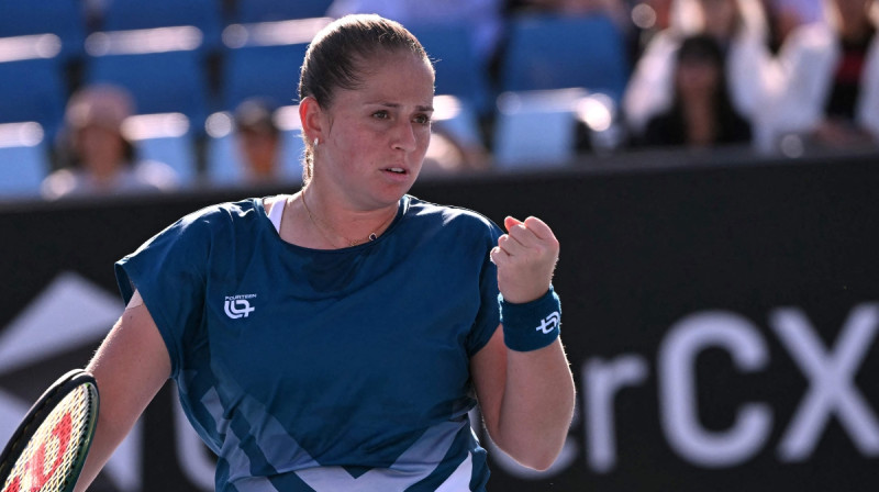 Aļona Ostapenko. Foto: AFP/Scanpix