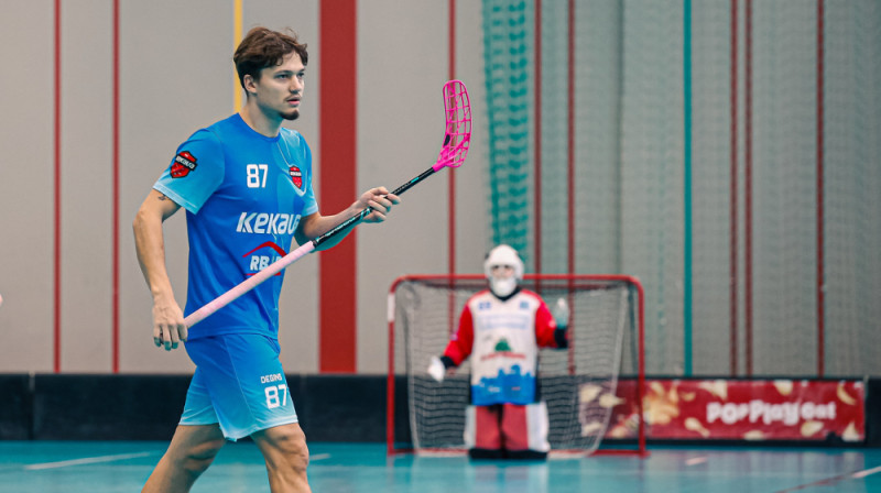 Kārlis Degins nodrošināja "Ķekava/RB&B" komandai vērtīgu uzvaru, foto: Oskars Auziņš, Ķekavas Bulldogs