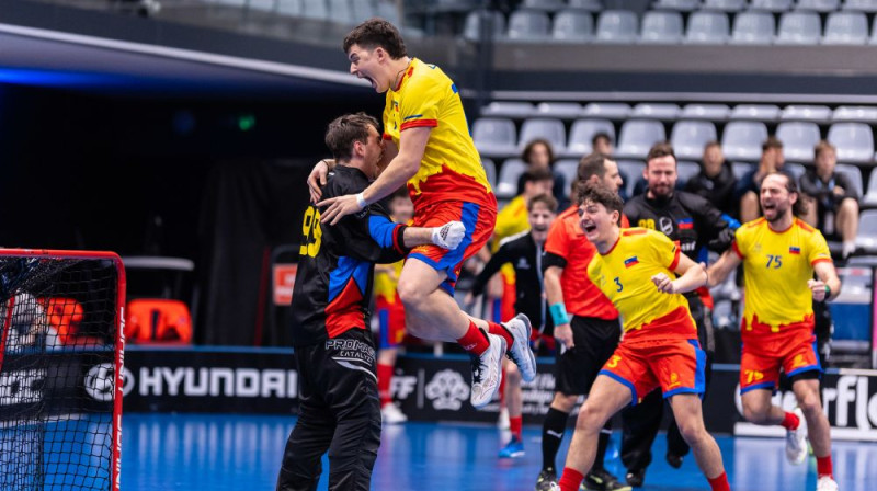 Uzvarot reizi 16 gados, emocijas ir likumsakarīgas, foto: Floorball Frames, IFF