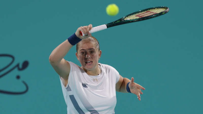 Aļona Ostapenko. Foto: EPA/Scanpix