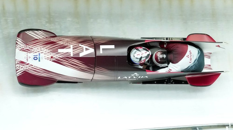 Jēkaba Kalendas ekipāža foto: Edijs Pālens/LETA,LOK