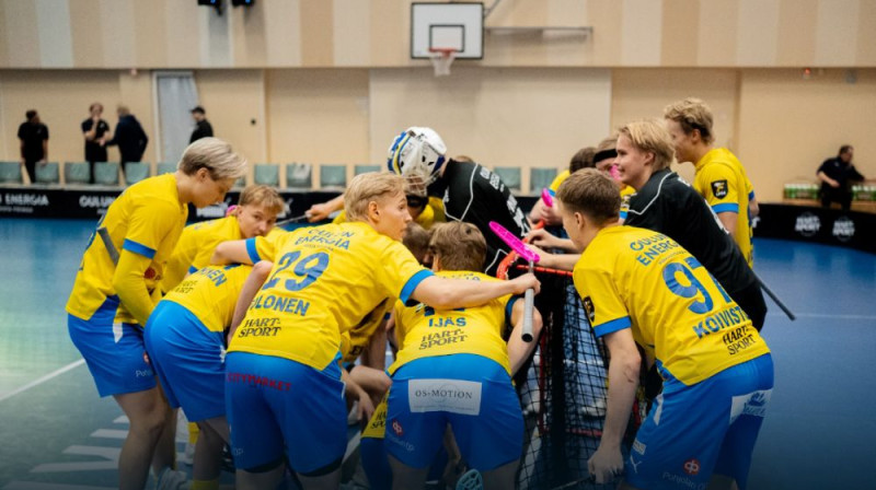 Oulu OLS tika pie uzvaras pār rangā augstāk esošu komandu, foto: F-liiga