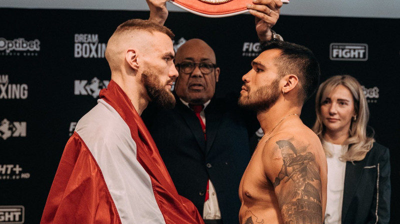 Milans Volkovs un Kristians Luiss
Foto: KOK fights