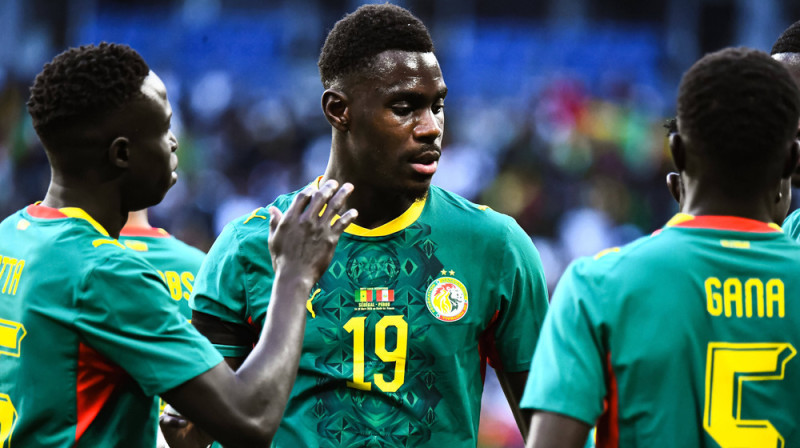 Ismaila Sars Senegālas izlases sastāvā spēlē pret Peru izlasi. Foto: Baptiste Autissier/PSNEWZ/SIPA/Scanpix