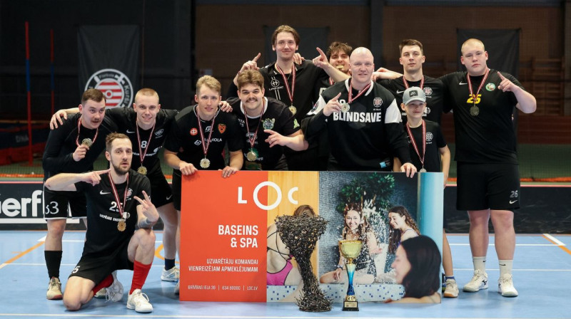 Liepājas čempione - "LF United". Foto: Elīna Zvaigzne