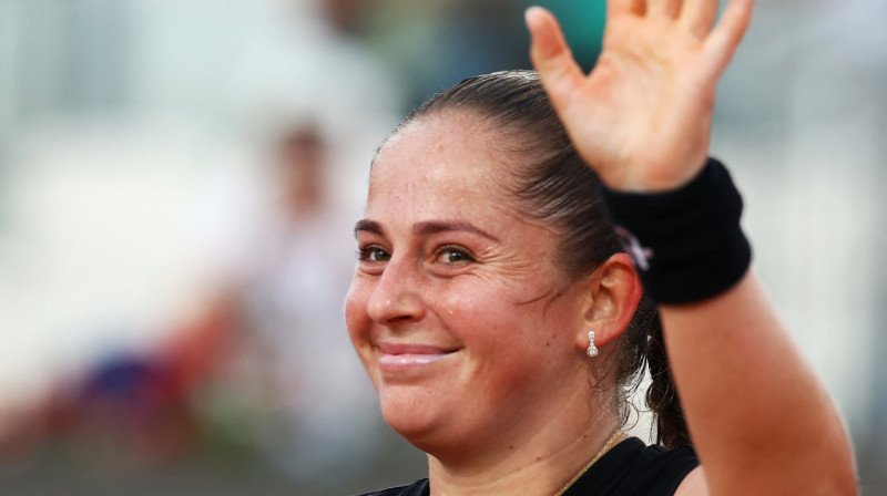 Aļona Ostapenko. Foto: Reuters/Scanpix