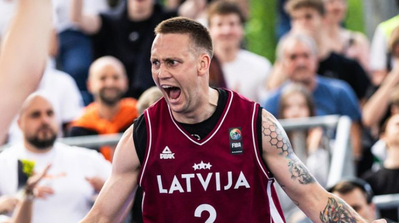 Kārlis Lasmanis. Foto: FIBA 3x3