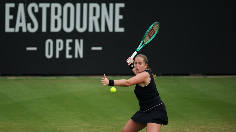 Aļona Ostapenko. Foto: Reuters/Scanpix