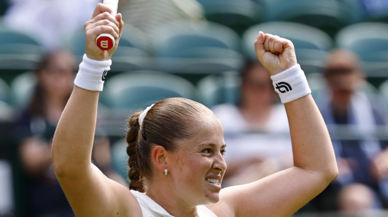 Aļona Ostapenko. Foto: EPA/Scanpix