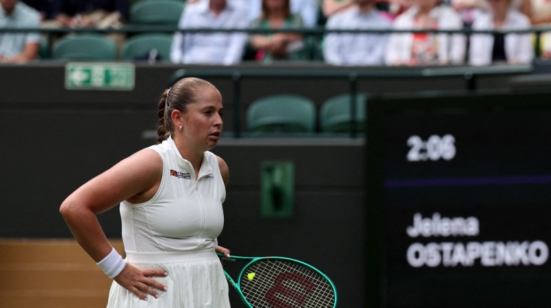 Aļona Ostapenko. Foto: AFP/Scanpix