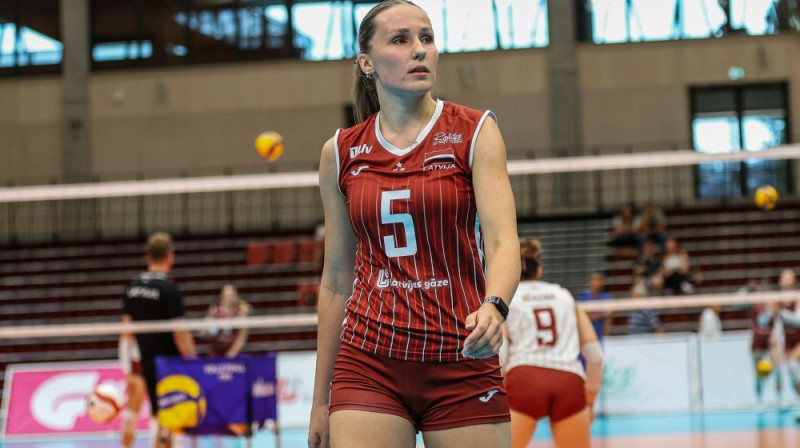 Megija Dambrehte Foto: Artūrs Stiebriņš/LVF
