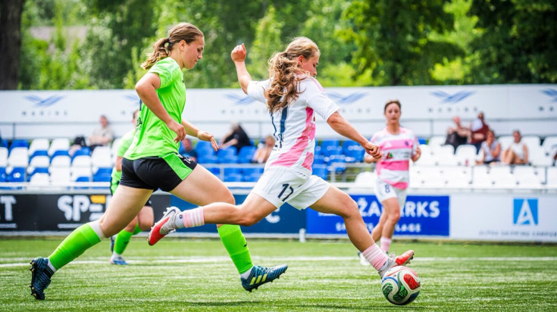 "Riga" pret Rēzeknes vienību. Foto: Riga FC Women