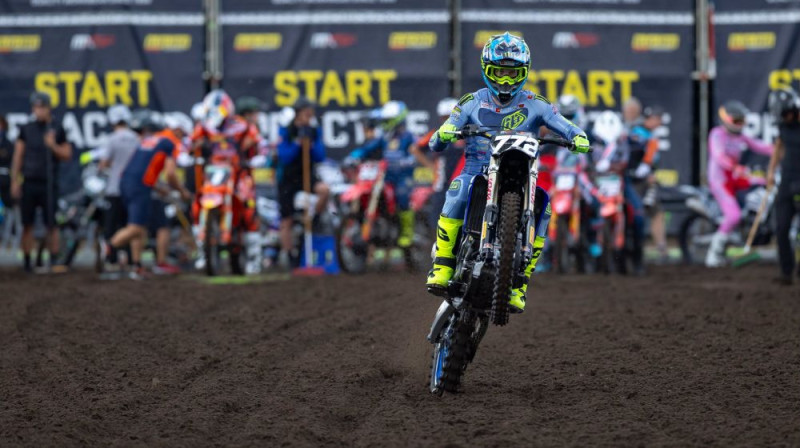 Jānis Reišulis. Foto: Yamaha Factory Racing MX2