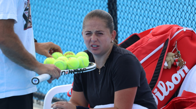Aļona Ostapenko. Foto: Zuma Press/Scanpix