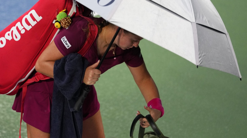Aļona Ostapenko. Foto: AP/Scanpix