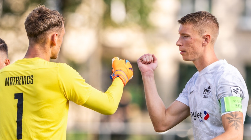 Žiga Lipuščeks. Foto: Sanita Ieva Sparāne/FK RFS