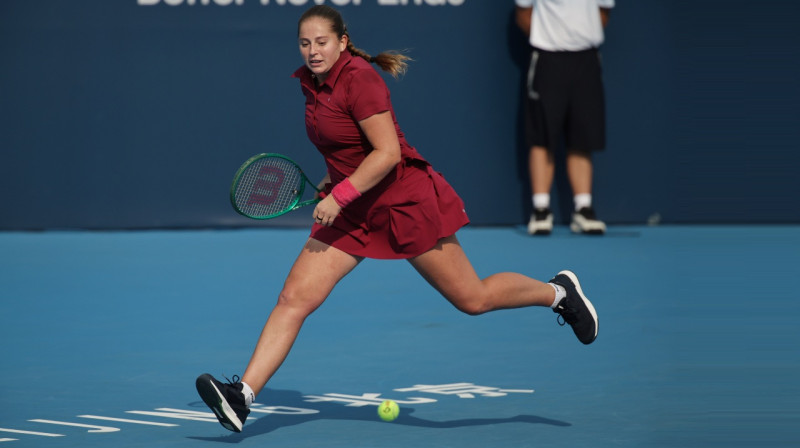 Aļona Ostapenko. Foto: EPA/Scanpix
