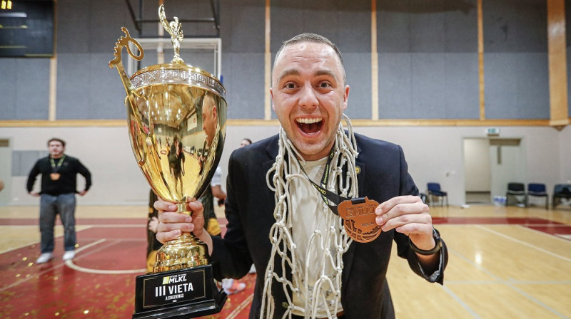 Ģirts Splīte: Lietuvas bronzas laureāts. Foto: Šiauliai/Vilmers