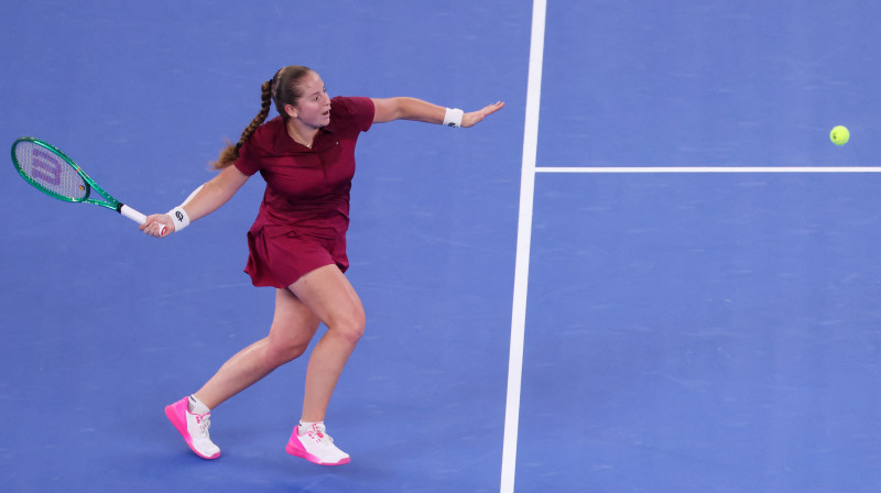 Aļona Ostapenko. Foto: Reuters/Scanpix