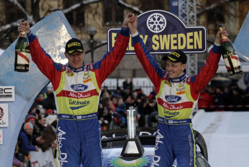 Lēbs un Ožjē Zviedrijas WRC rallijā paredz ''Ford'' komandas uzvaru