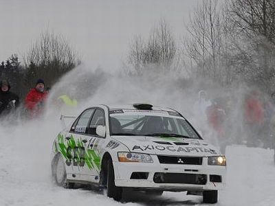 Rallijsprintā "Ērgļi 2010" pirmais starta numurs Vorobjovam/Zicānam