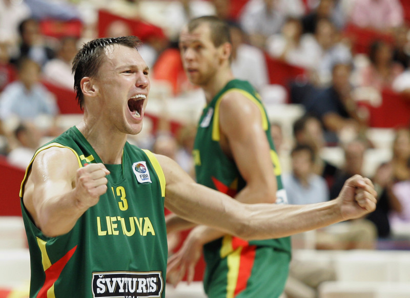 Basketbols Lietuvā bērna autos