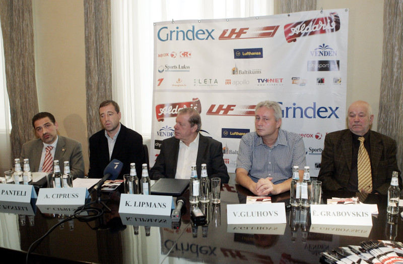 Sergeja Žoltoka piemiņas turnīram veltīta preses konference