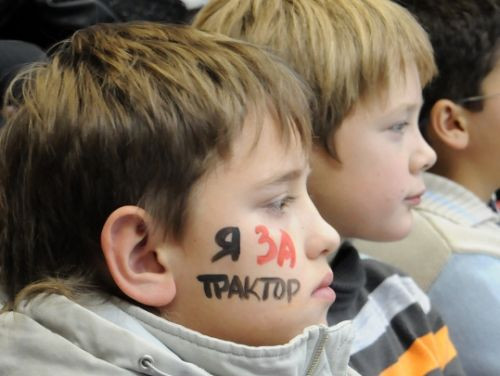 KHL soda "Traktor" klubu par līdzjutēju uzvedību