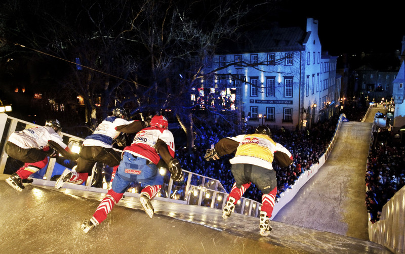 Kvebekā noslēgsies "Red Bull Crashed Ice" sezona