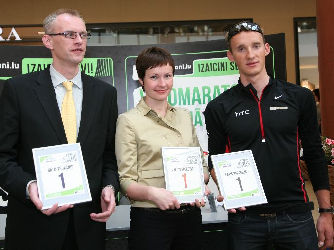 Atklāj lielāko sporta pasākumu sēriju Latvijā – "Jūrmalas maratoni 2011"