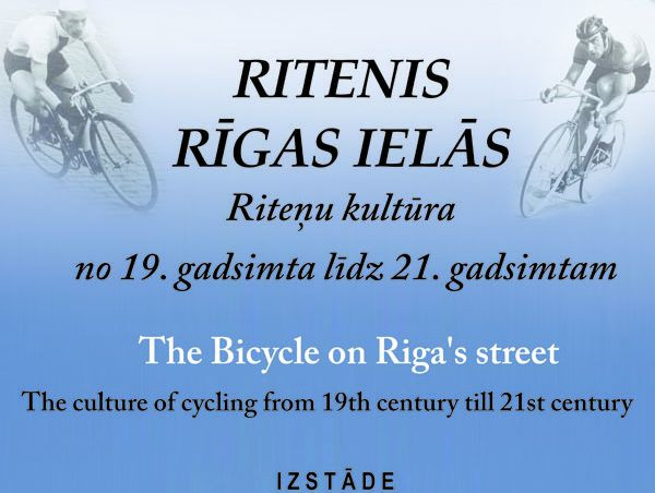 Sporta muzejā atklās izstādi "Ritenis Rīgas ielās"