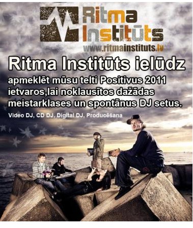 Ritma Institūta radošās darbnīcas Positivus festivālā 2011