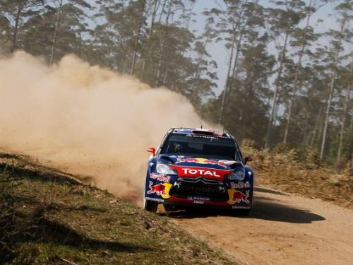 Austrālijas WRC rallijā vadībā izvirzās Ožjē